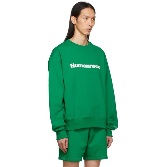 NWT SSENSE x HUMANRACE EDITION ADIDAS CREW SWEATSHIRT, SIZE: SMALL - Picture 3 of 6
